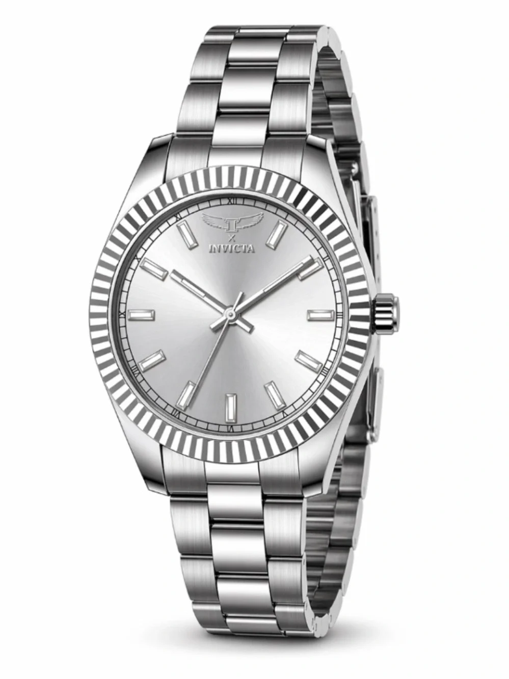 NEW Invicta Specialty 40mm Silver Stainless Steel Quartz Watch Classic 69013